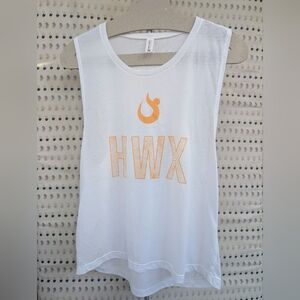 NWOT HOTWORX Women's Muscle Tank-White-Large